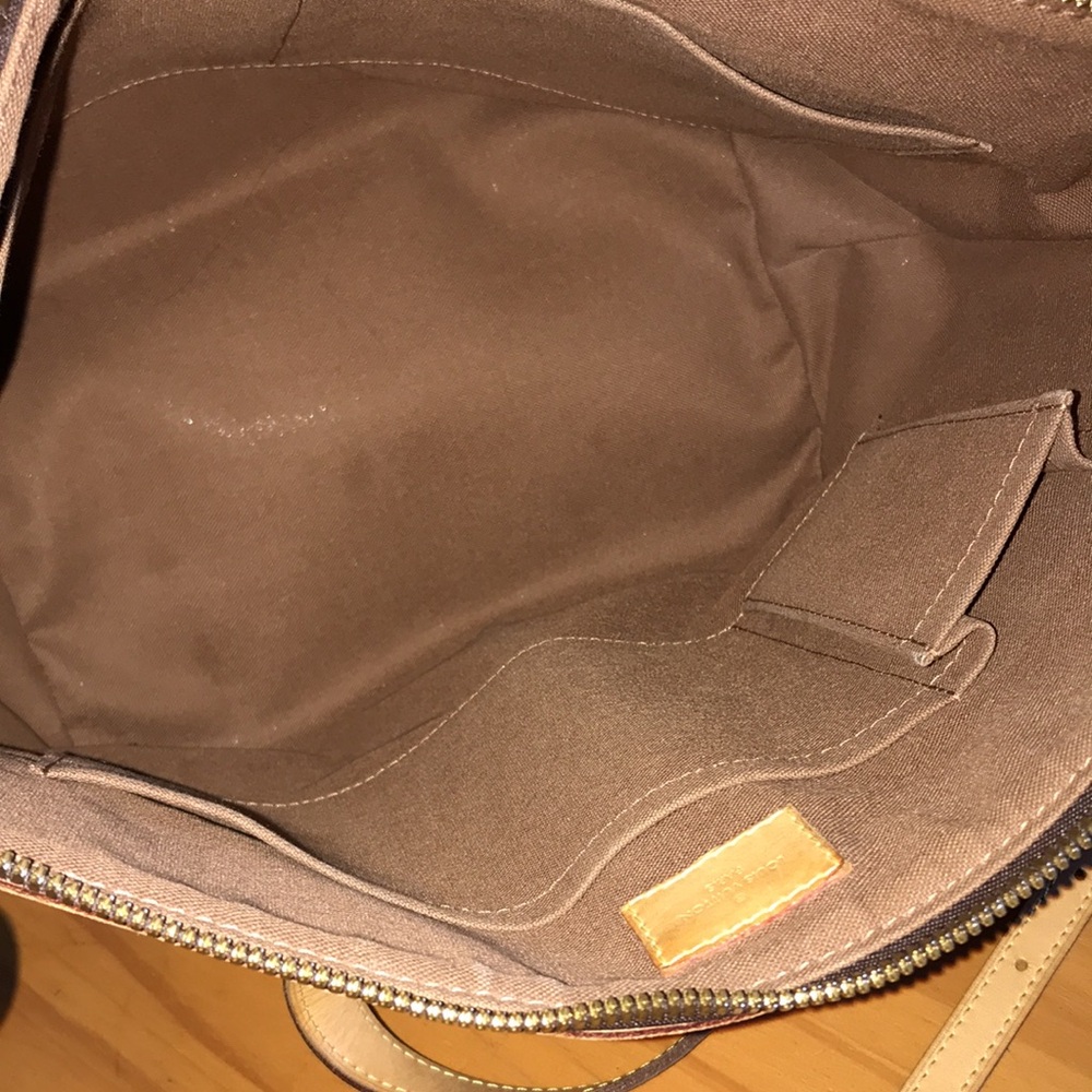 🌟 3 WAY 🌟 zipper Louis Vuitton Palermo pm crossbody French - Picture 9 of 16